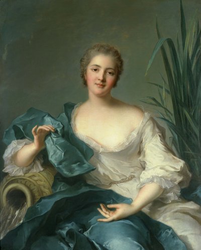 Portrait of Madame Marie-Henriette Berthelot de Pléneuf by Jean Marc Nattier